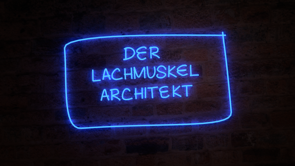 Der Lachmuskel Architekt Logo
