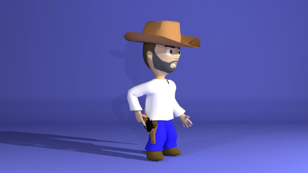 Cowboy Game Charakter