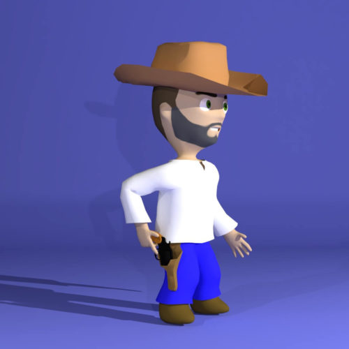 Cowboy Game Charakter